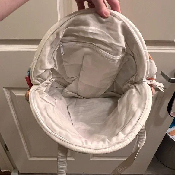 Vintage Leather Patchwork Crossbody Bag rare purse 80s quilt quilted - Picture 13 of 13